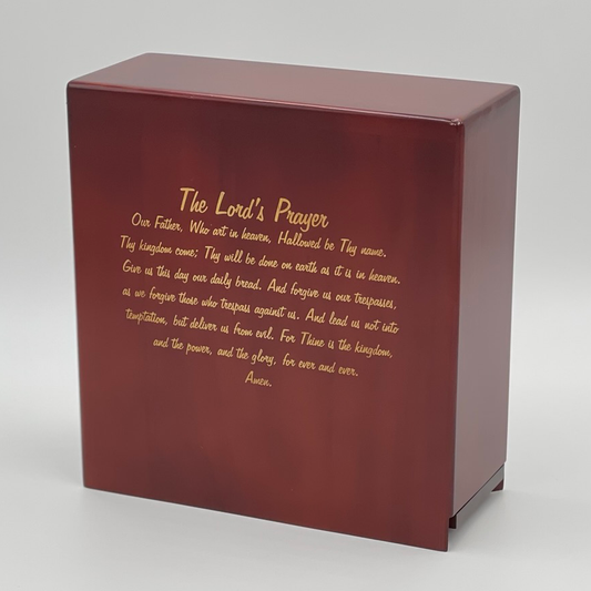 The Lord's Prayer Scattering Urn