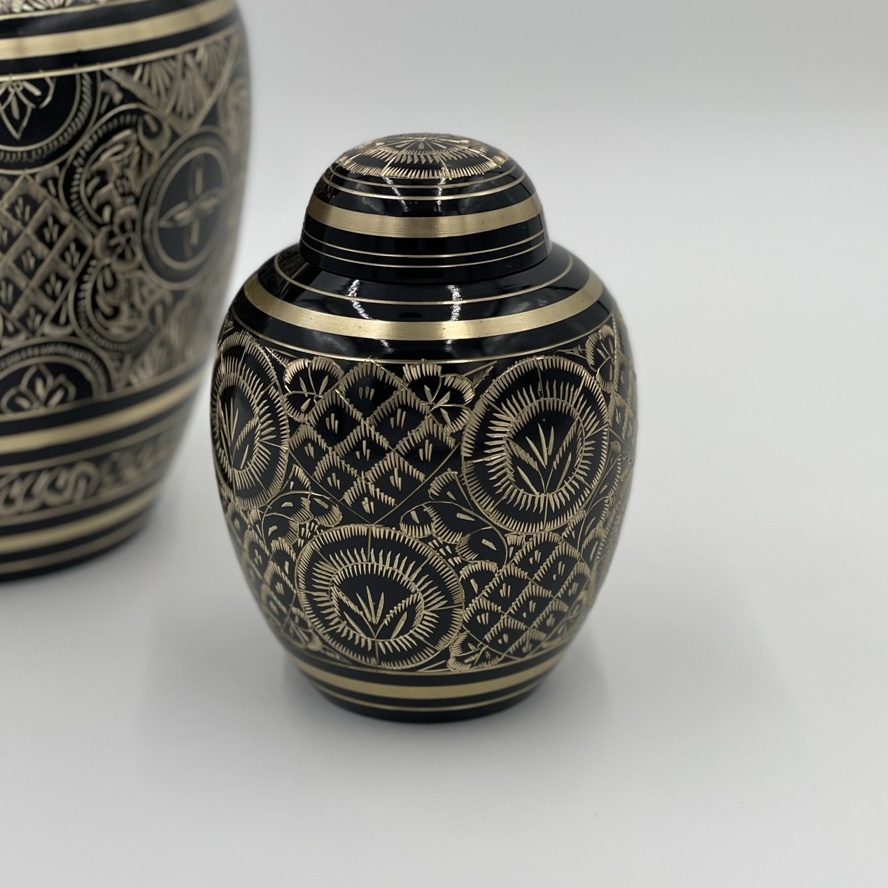 Black & Gold Etched - Small