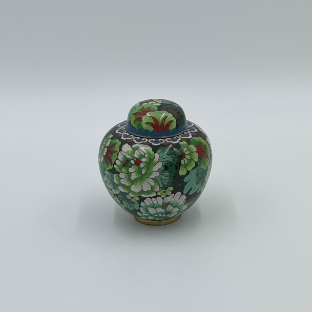 Cloisonne Green Keepsake