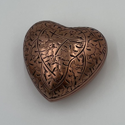 Oak Heart Keepsake Urn