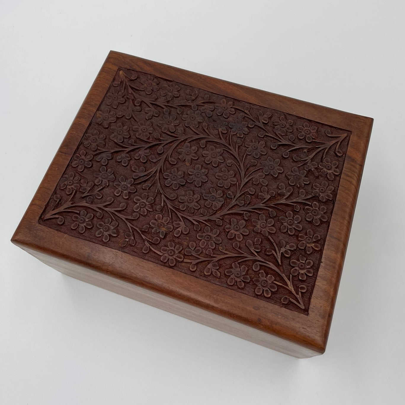 Rosewood Engraved Urn